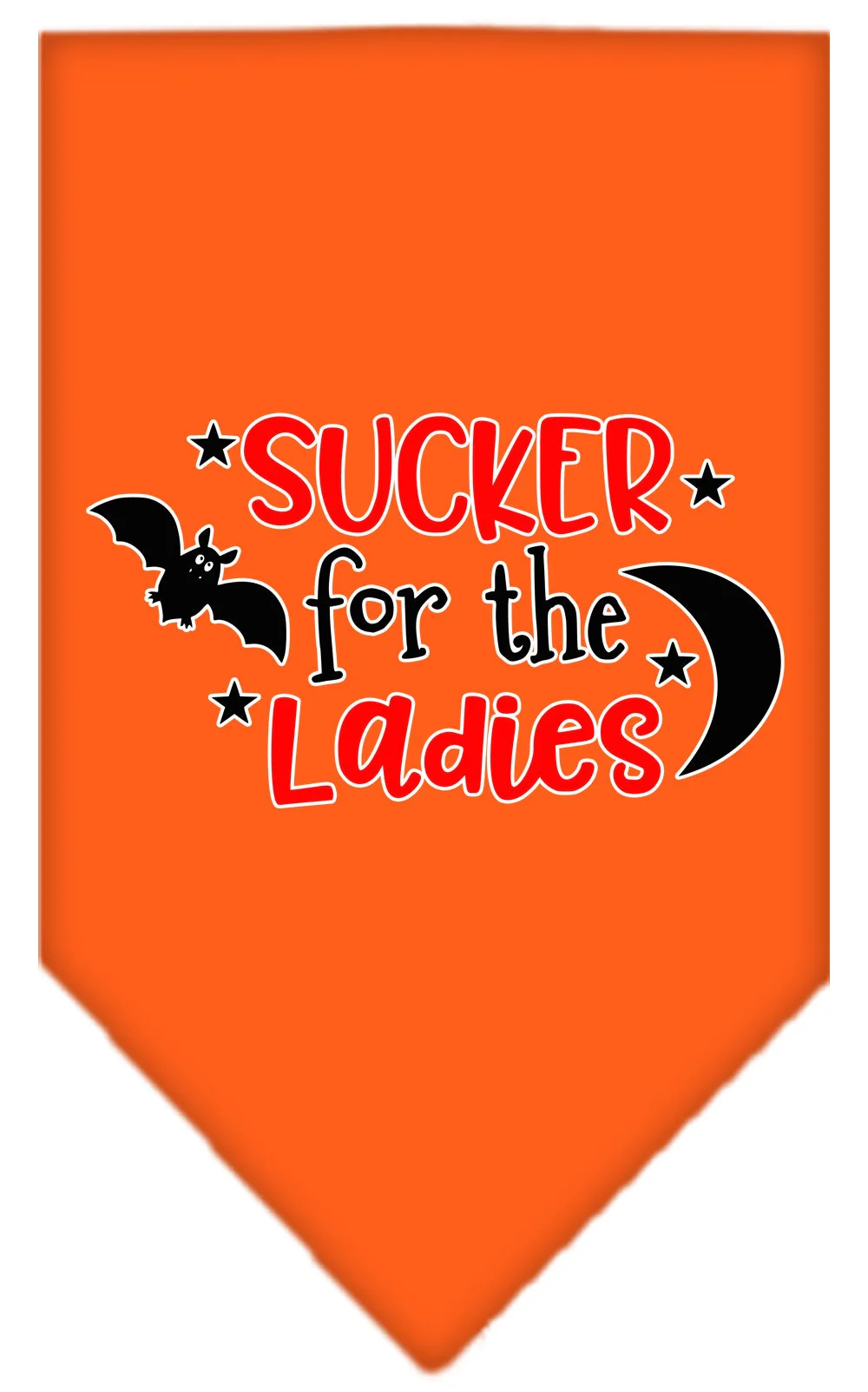 Halloween Pet and Dog Bandana Screen Printed, "Sucker For The Ladies" - Image 10