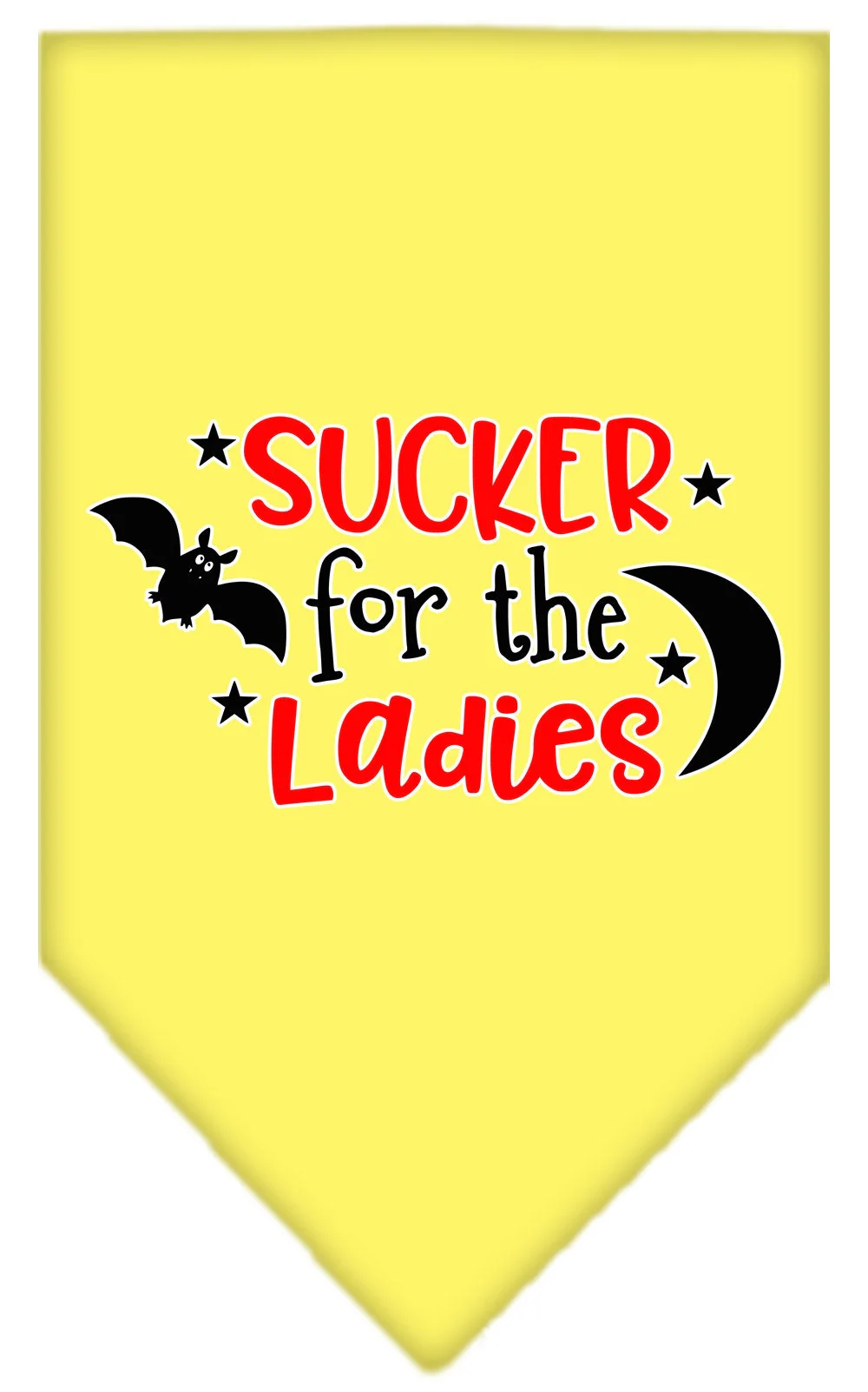 Halloween Pet and Dog Bandana Screen Printed, "Sucker For The Ladies" - Image 7