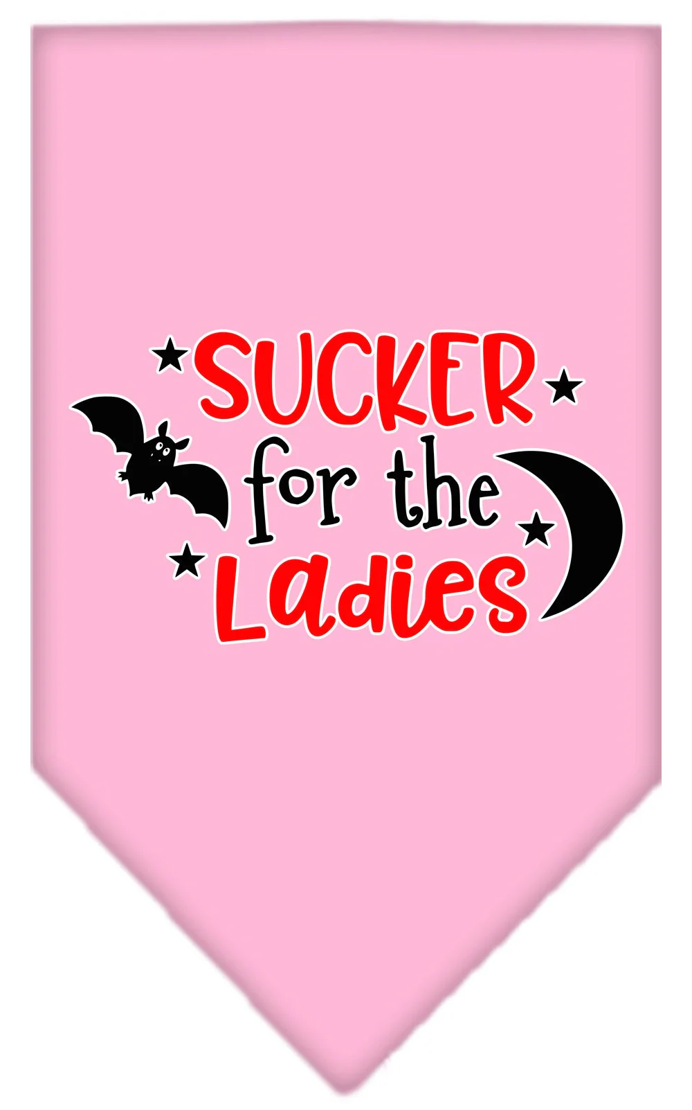 Halloween Pet and Dog Bandana Screen Printed, "Sucker For The Ladies" - Image 9