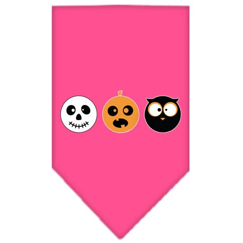Halloween Pet and Dog Bandana Screen Printed, "The Spook Trio" - Image 10