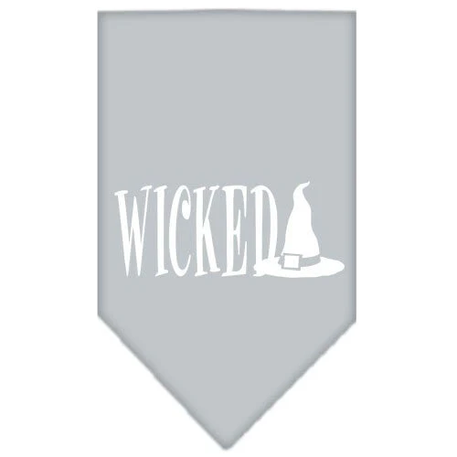 Halloween Pet and Dog Bandana Screen Printed, "Wicked" - Image 5