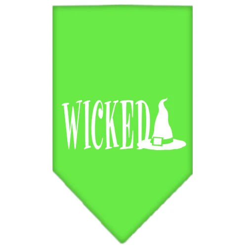 Halloween Pet and Dog Bandana Screen Printed, "Wicked" - Image 6