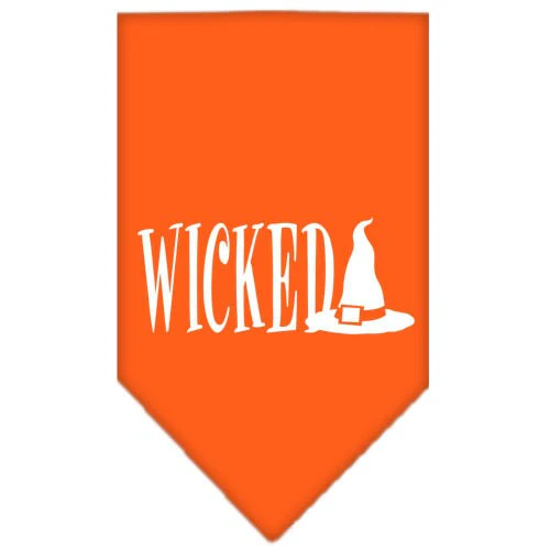 Halloween Pet and Dog Bandana Screen Printed, "Wicked" - Image 7