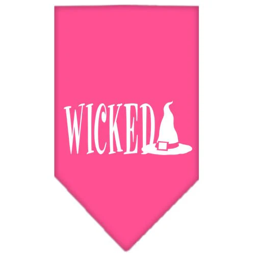 Halloween Pet and Dog Bandana Screen Printed, "Wicked" - Image 8