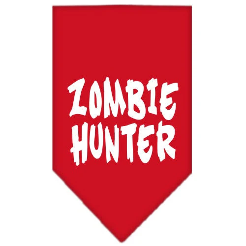 Halloween Pet and Dog Bandana Screen Printed, "Zombie Hunter" - Image 6