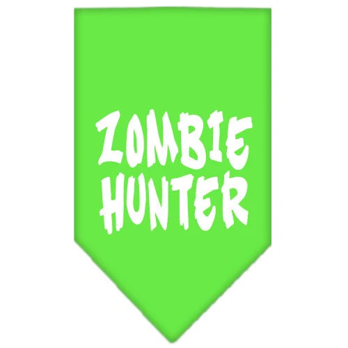 Halloween Pet and Dog Bandana Screen Printed, "Zombie Hunter" - Image 8