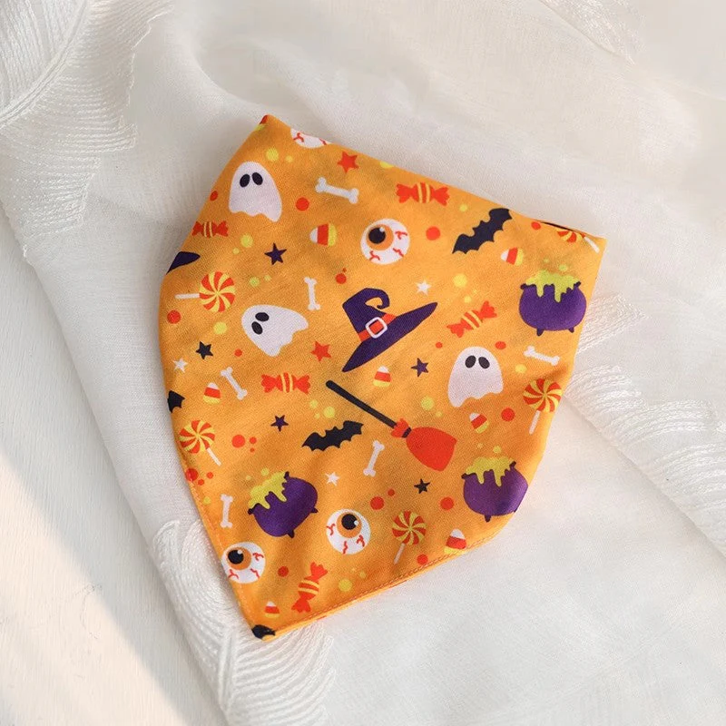Halloween Pet Bandana • Tie-On Triangle Scarves - Image 2