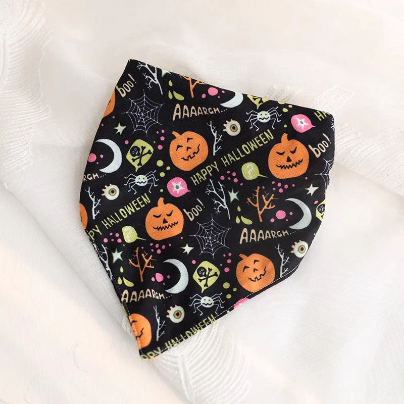 Halloween Pet Bandana • Tie-On Triangle Scarves - Image 3