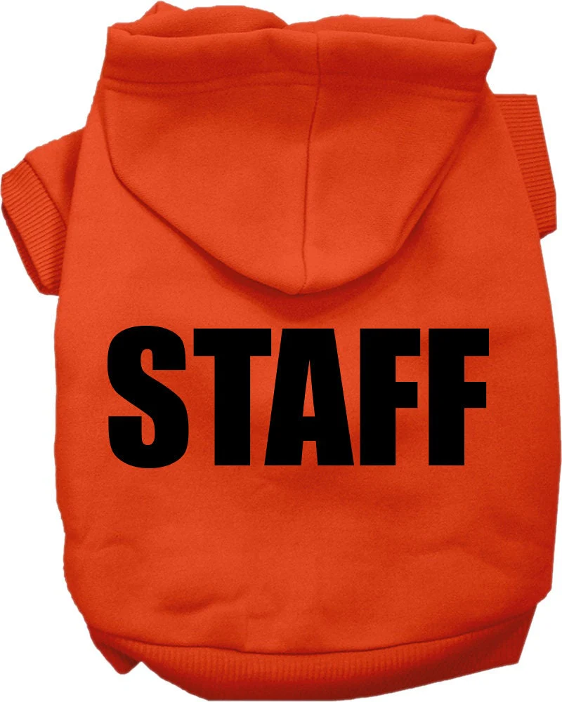 Halloween Pet Costume Hoodie Screen Printed, "Staff" - Image 7