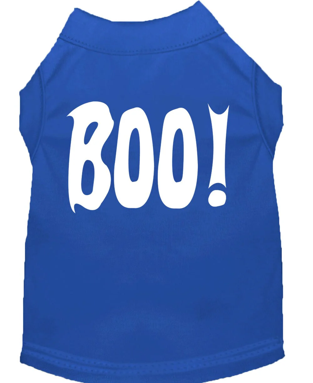 Halloween Pet Dog & Cat Shirt Screen Printed, "Boo!" - Image 8