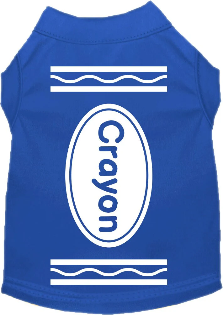 Halloween Pet Dog & Cat Shirt Screen Printed, "Crayon" - Image 9