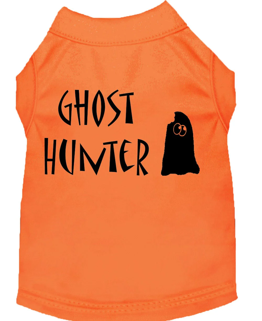 Halloween Pet Dog & Cat Shirt Screen Printed, "Ghost Hunter" - Image 10