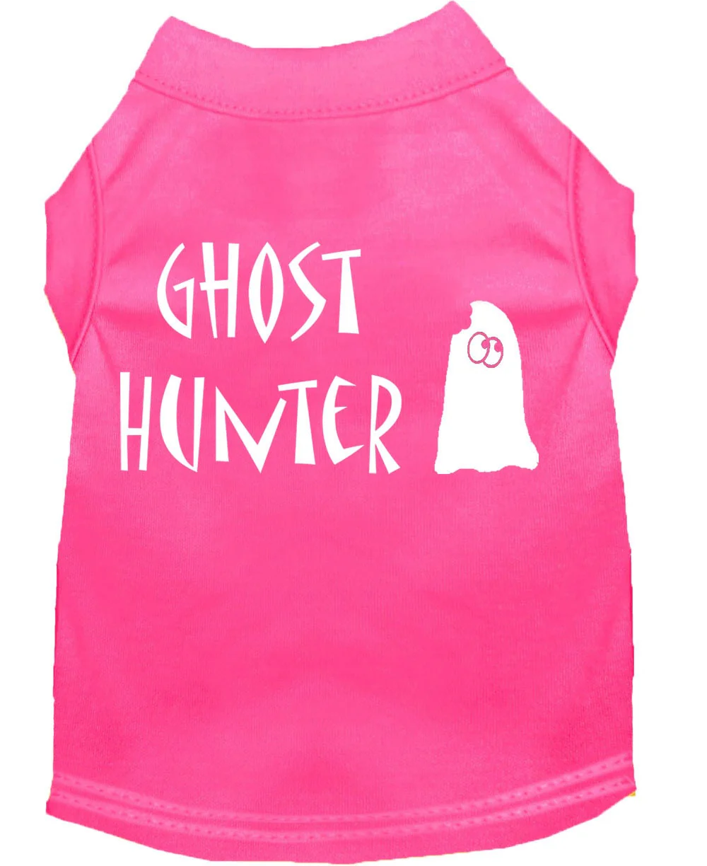 Halloween Pet Dog & Cat Shirt Screen Printed, "Ghost Hunter" - Image 7