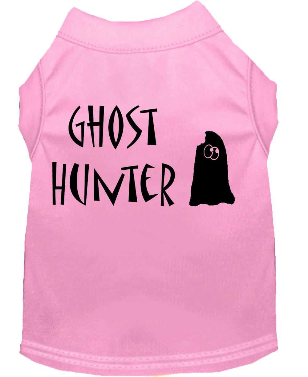 Halloween Pet Dog & Cat Shirt Screen Printed, "Ghost Hunter" - Image 9