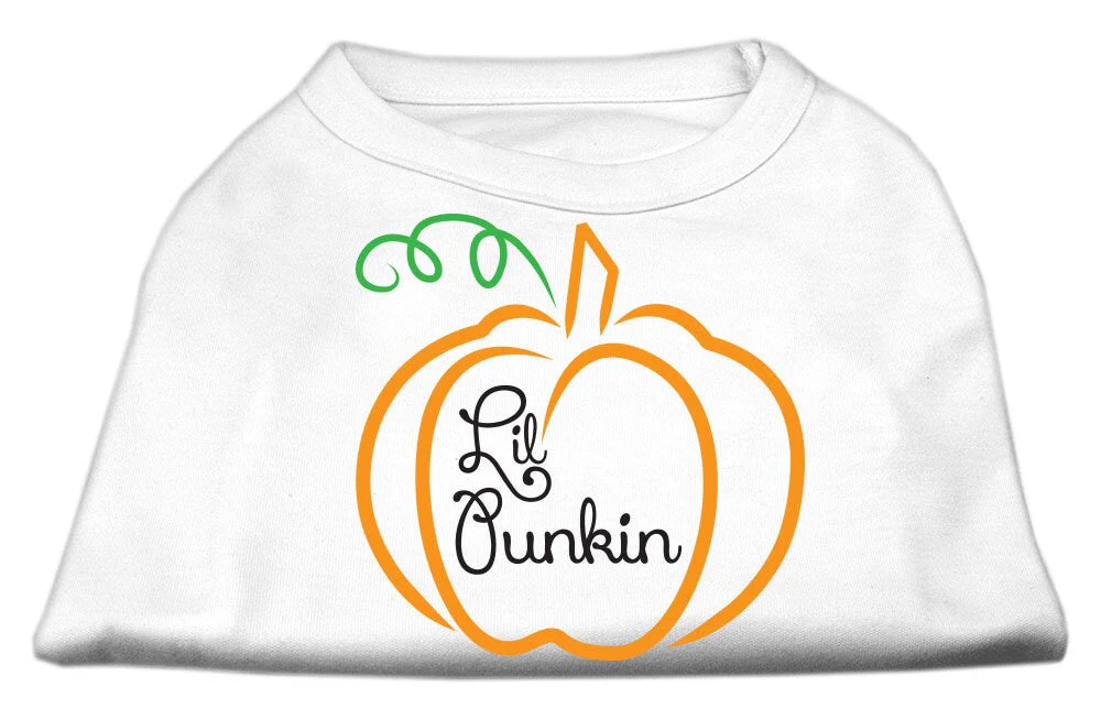 Halloween Pet Dog & Cat Shirt Screen Printed, "Lil Punkin" - Image 3
