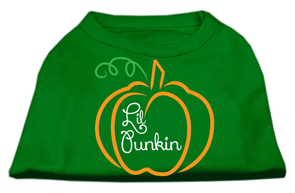 Halloween Pet Dog & Cat Shirt Screen Printed, "Lil Punkin" - Image 4