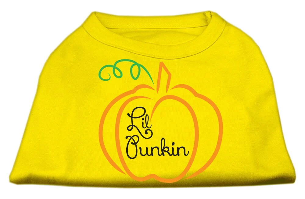 Halloween Pet Dog & Cat Shirt Screen Printed, "Lil Punkin" - Image 5