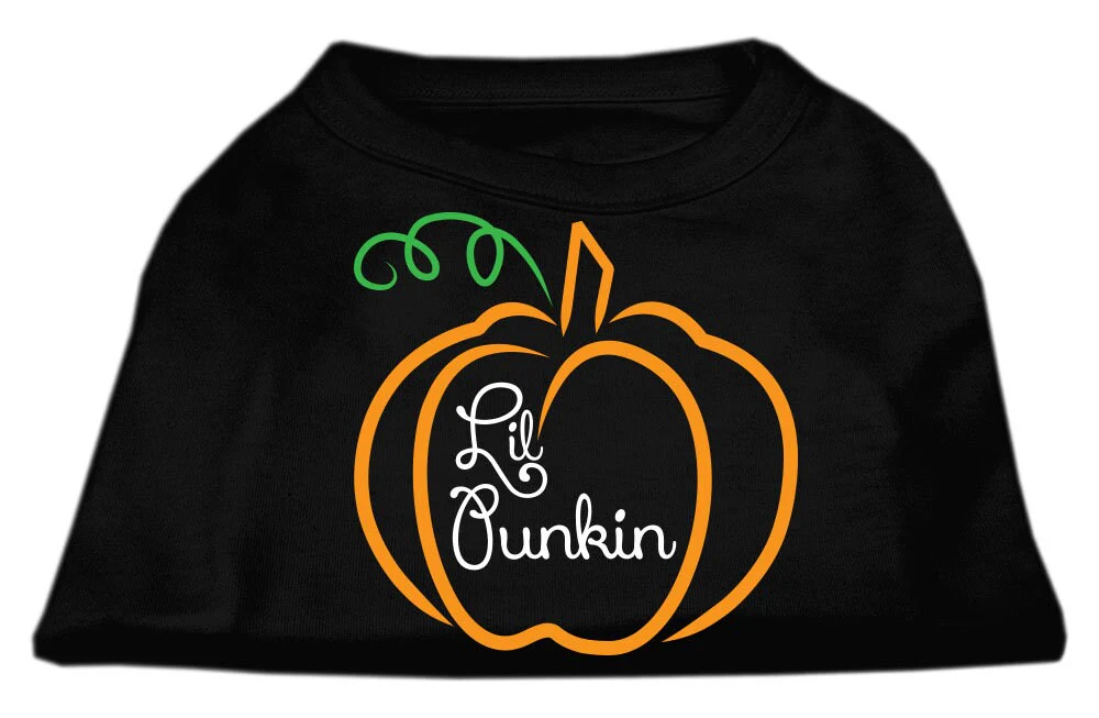 Halloween Pet Dog & Cat Shirt Screen Printed, "Lil Punkin" - Image 6