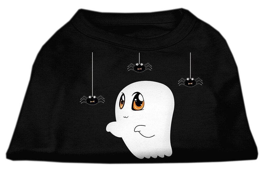 Halloween Pet Dog & Cat Shirt Screen Printed, "Sammy the Ghost" - Image 5