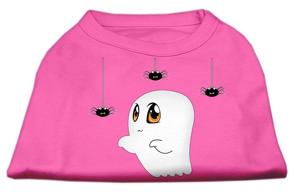 Halloween Pet Dog & Cat Shirt Screen Printed, "Sammy the Ghost" - Image 6