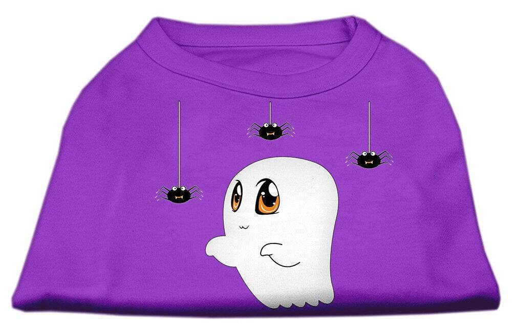 Halloween Pet Dog & Cat Shirt Screen Printed, "Sammy the Ghost" - Image 8
