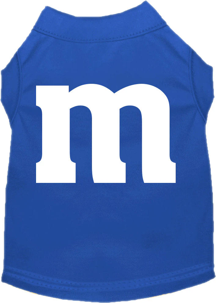 Halloween Pet Dog & Cat Shirt Screen Printed, "The M Costume" - Image 3