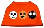 Halloween Pet Dog & Cat Shirt Screen Printed, "The Spook Trio" - Image 4
