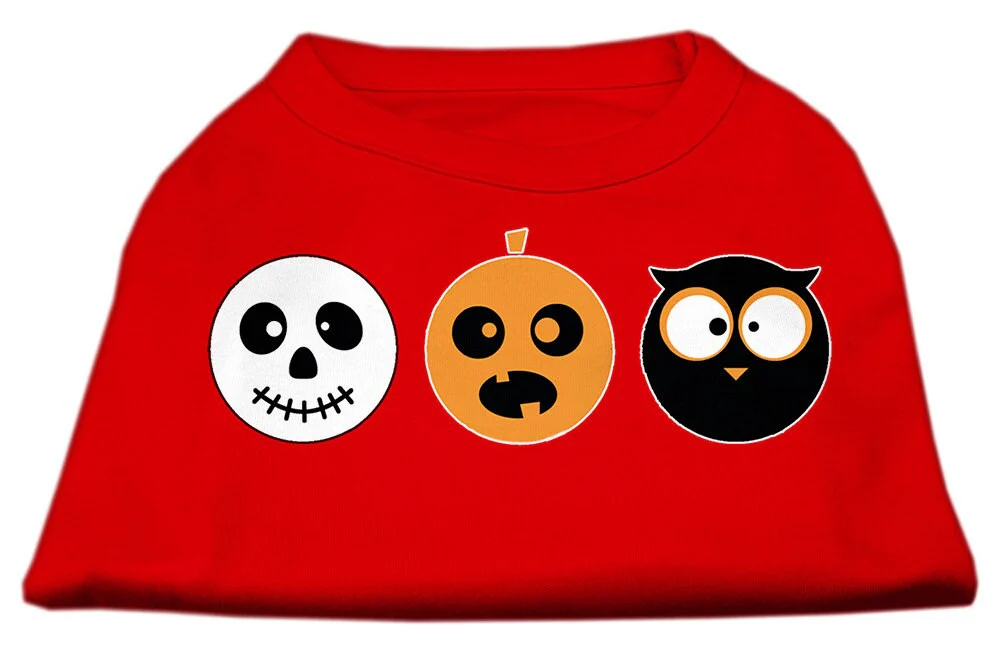 Halloween Pet Dog & Cat Shirt Screen Printed, "The Spook Trio" - Image 5
