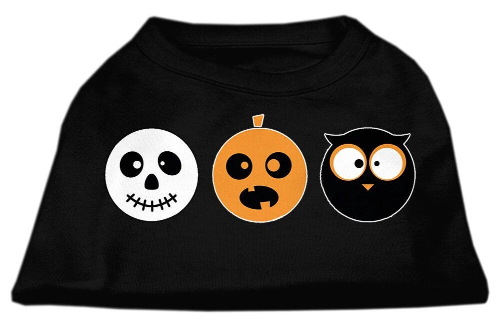 Halloween Pet Dog & Cat Shirt Screen Printed, "The Spook Trio" - Image 6