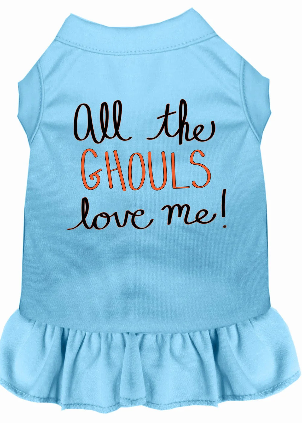 Halloween Pet Dress "All The Ghouls Love Me" - Image 10