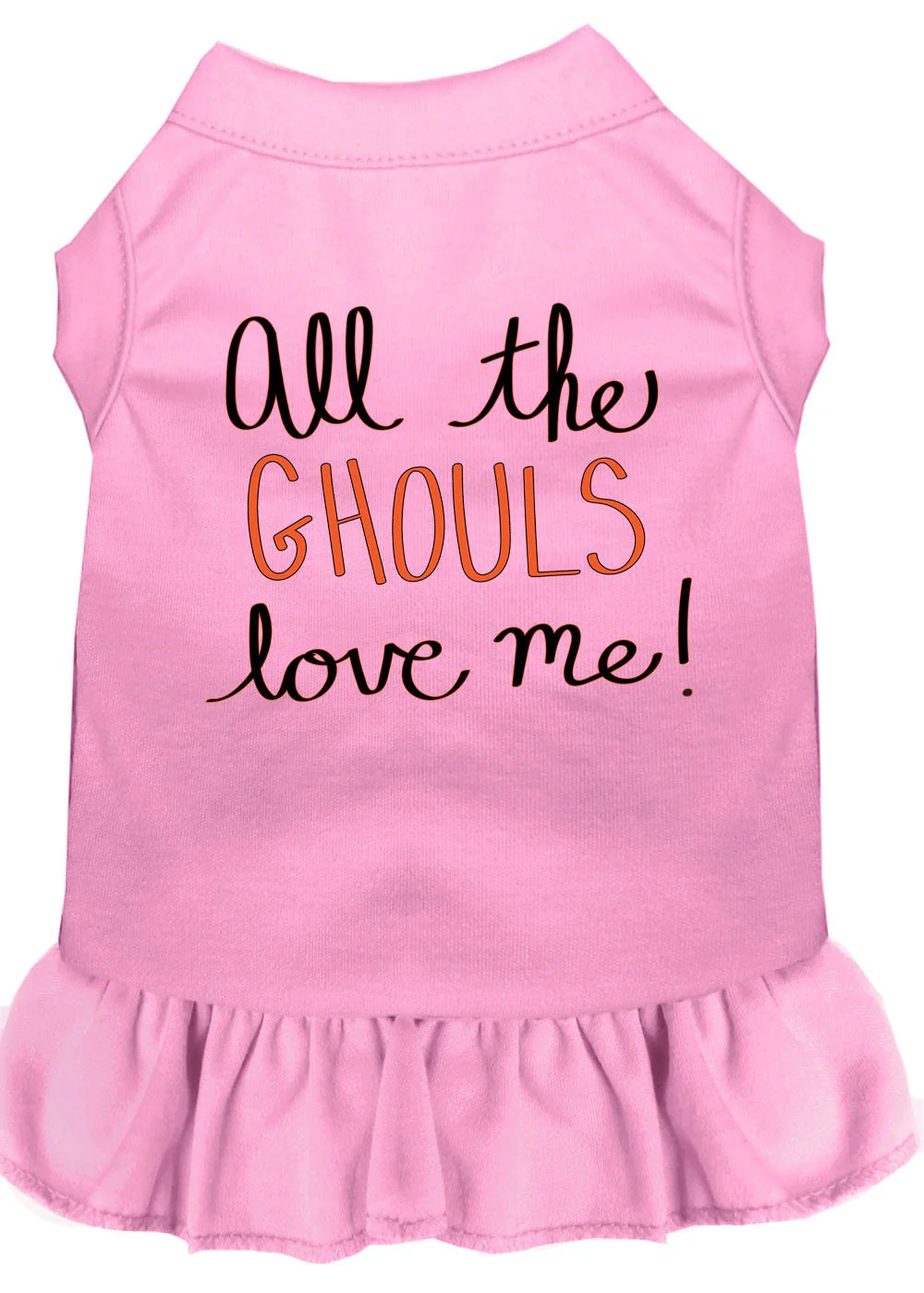Halloween Pet Dress "All The Ghouls Love Me" - Image 6