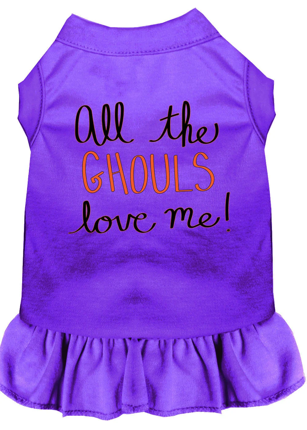 Halloween Pet Dress "All The Ghouls Love Me" - Image 7