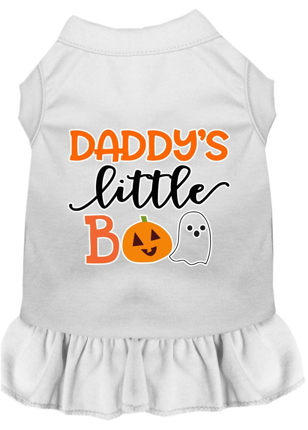Halloween Pet Dress "Daddy's Little Boo" - Image 4