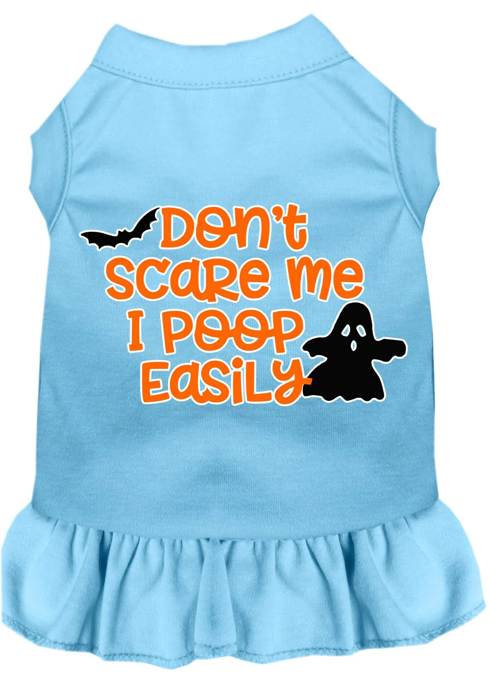 Halloween Pet Dress "Don't Scare Me, I Poop Easily" - Image 10