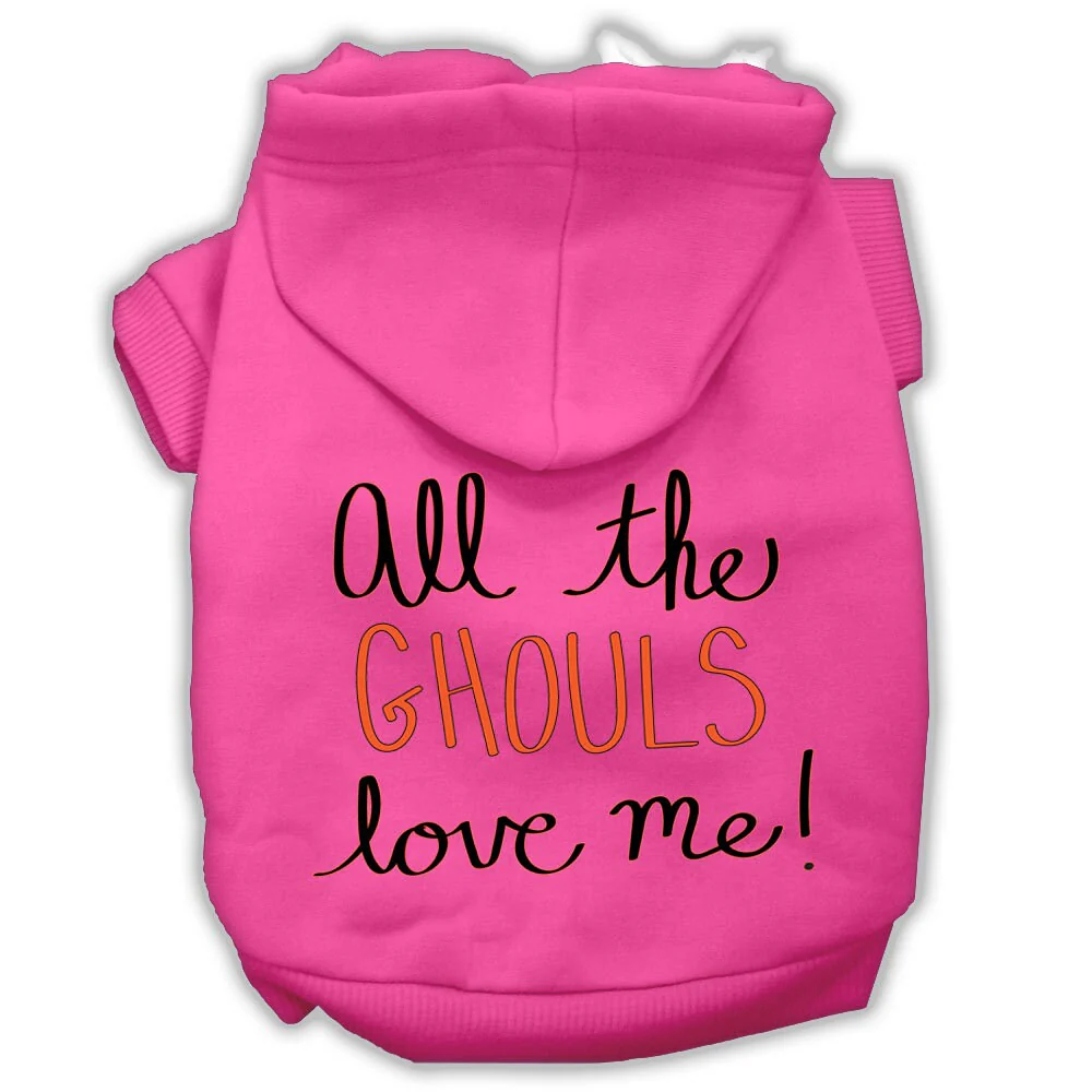 Halloween Pet Hoodie "All The Ghouls Love Me" - Image 4