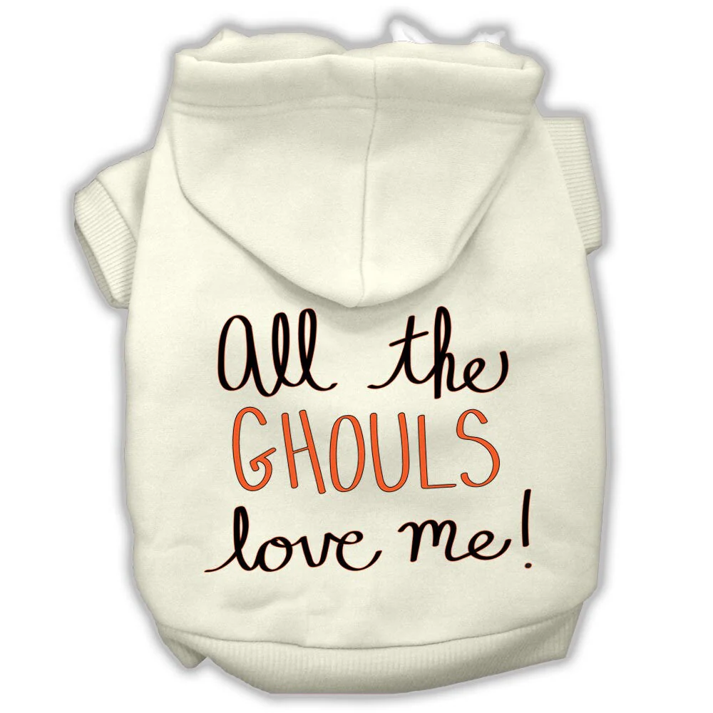 Halloween Pet Hoodie "All The Ghouls Love Me" - Image 5