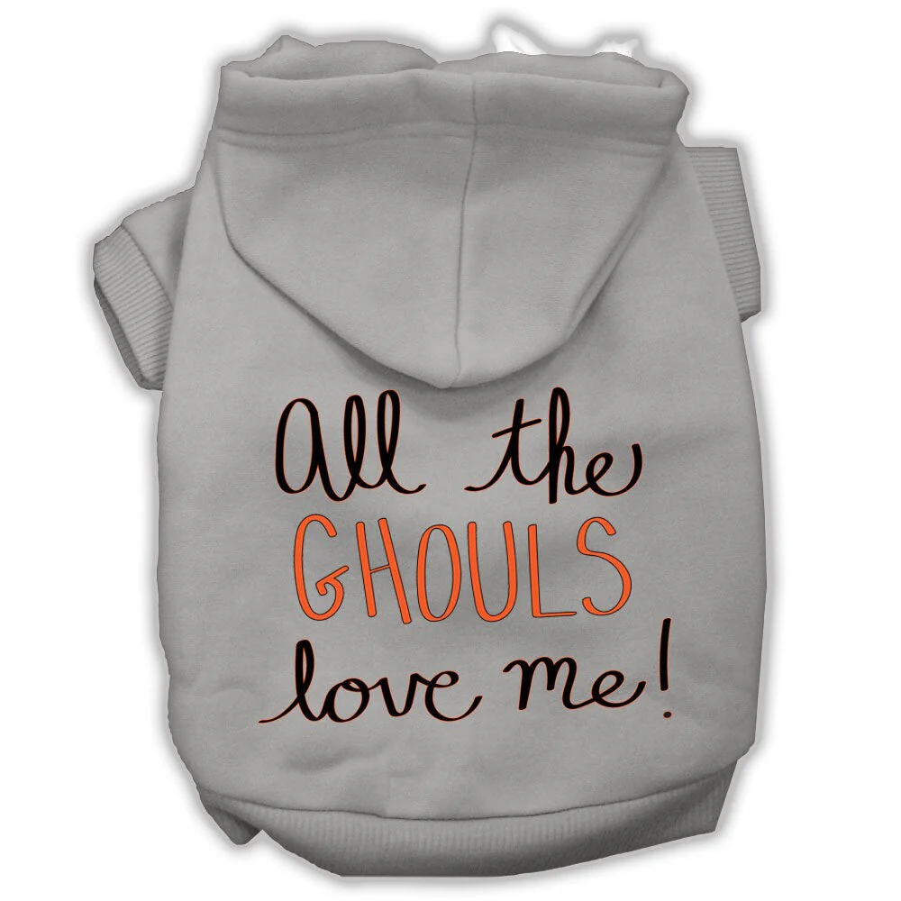 Halloween Pet Hoodie "All The Ghouls Love Me" - Image 6
