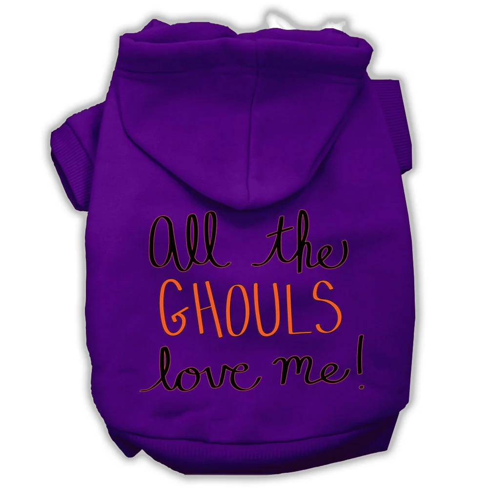 Halloween Pet Hoodie "All The Ghouls Love Me" - Image 7