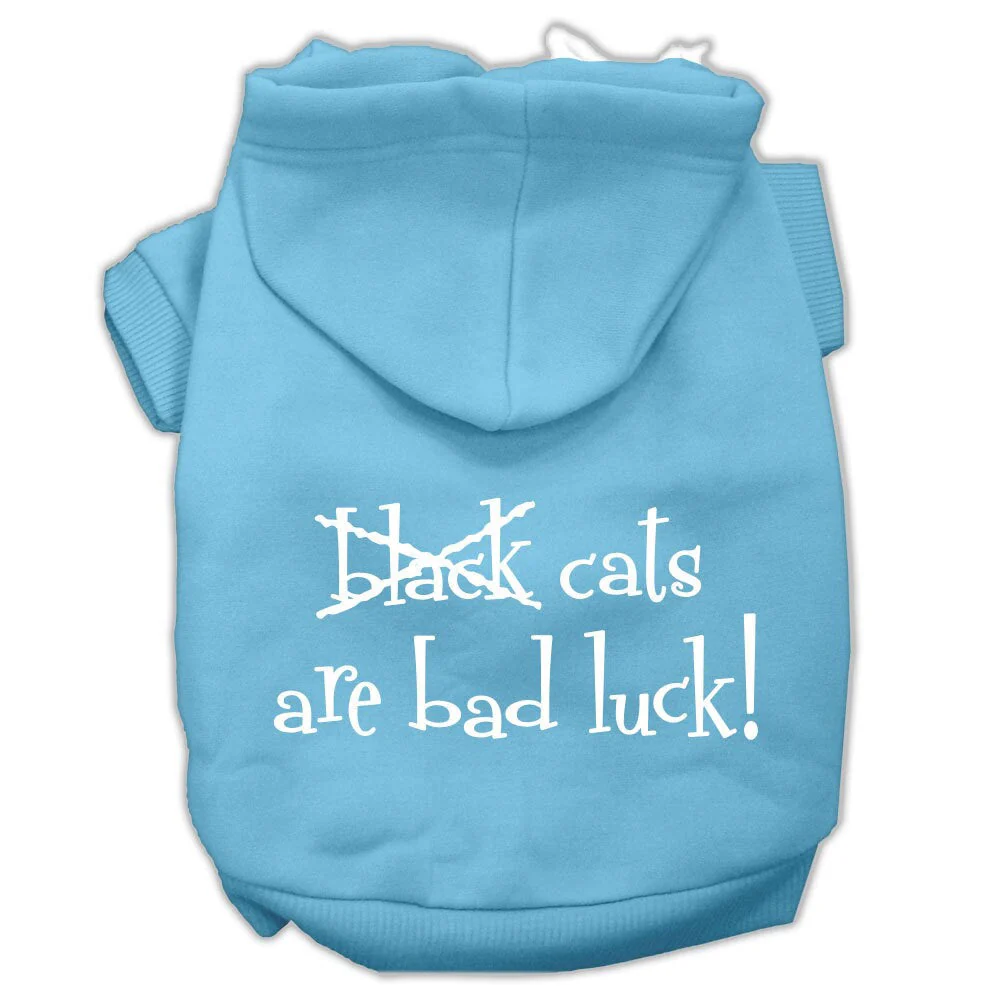 Halloween Pet Hoodie "Black Cats Are Bad Luck" - Image 10