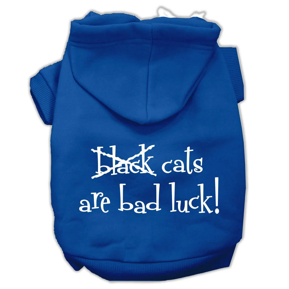 Halloween Pet Hoodie "Black Cats Are Bad Luck" - Image 4