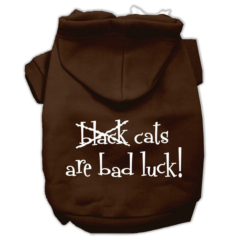Halloween Pet Hoodie "Black Cats Are Bad Luck" - Image 6