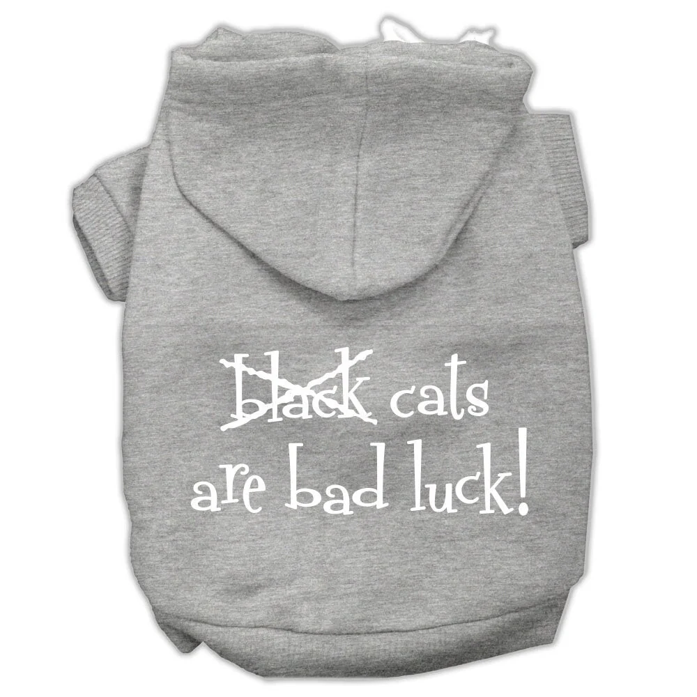 Halloween Pet Hoodie "Black Cats Are Bad Luck" - Image 7