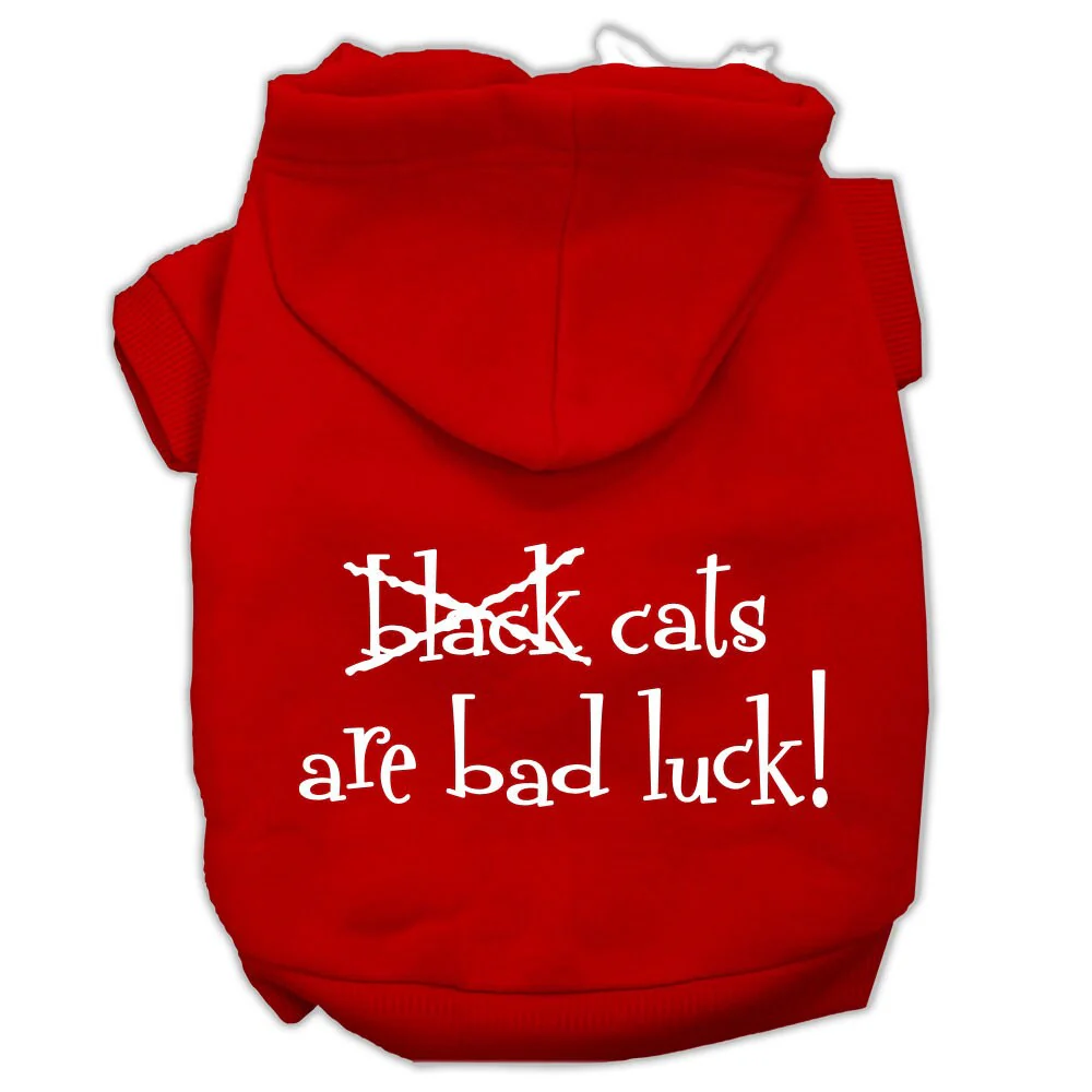 Halloween Pet Hoodie "Black Cats Are Bad Luck" - Image 9