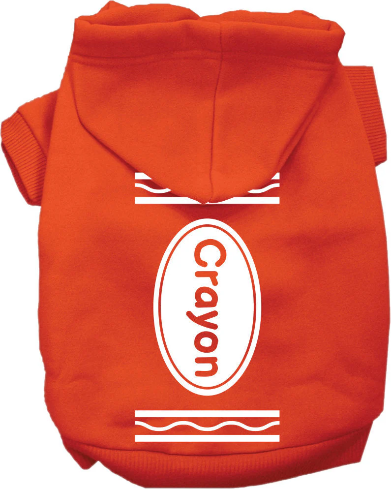 Halloween Pet Hoodie "Crayon Costume" - Image 3