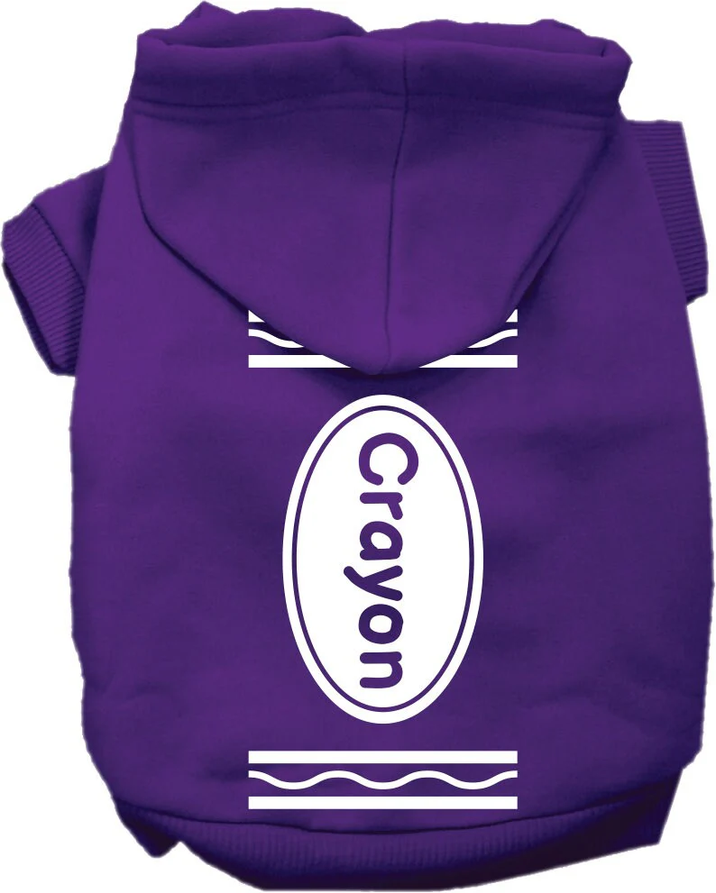 Halloween Pet Hoodie "Crayon Costume" - Image 4