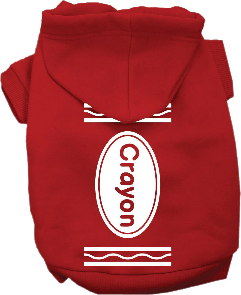 Halloween Pet Hoodie "Crayon Costume" - Image 5