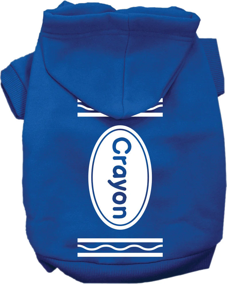 Halloween Pet Hoodie "Crayon Costume" - Image 6