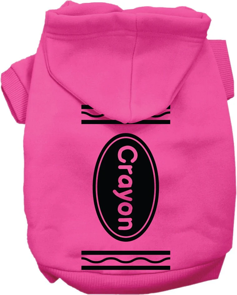 Halloween Pet Hoodie "Crayon Costume" - Image 7