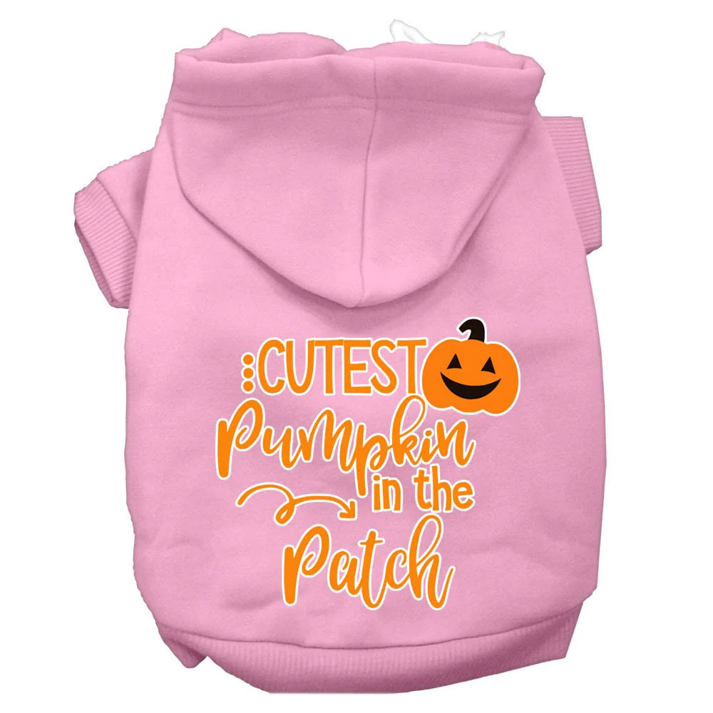 Halloween Pet Hoodie "Cutest Pumpkin In The Patch" - Image 10