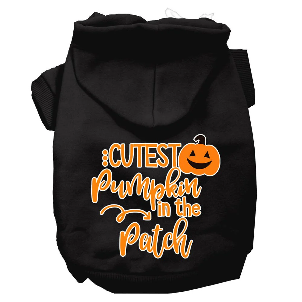 Halloween Pet Hoodie "Cutest Pumpkin In The Patch" - Image 3